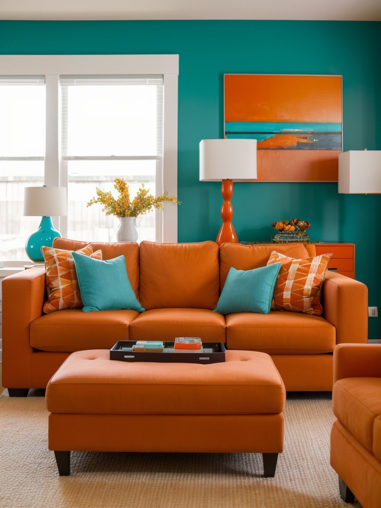 Spice Up Your Space: Vibrant Color Ideas for Your Apartment Living Room