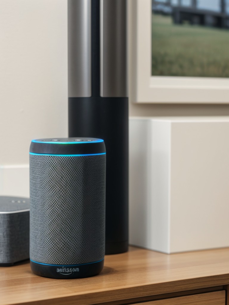 Incorporate voice-activated assistants like Amazon Echo or Google Home into your apartment to control various functions, such as adjusting the temperature, playing music, or setting reminders, all with voice commands.