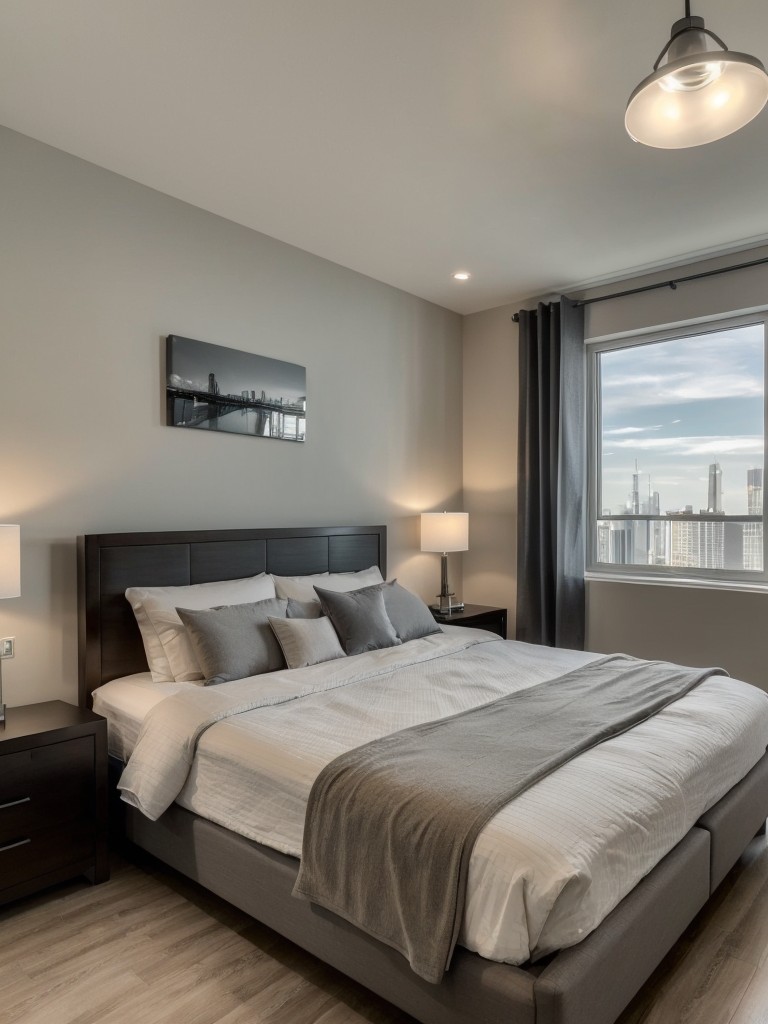 Upgrade your apartment lighting to programmable options, allowing you to schedule different lighting scenarios throughout the day, creating the perfect atmosphere for any occasion.