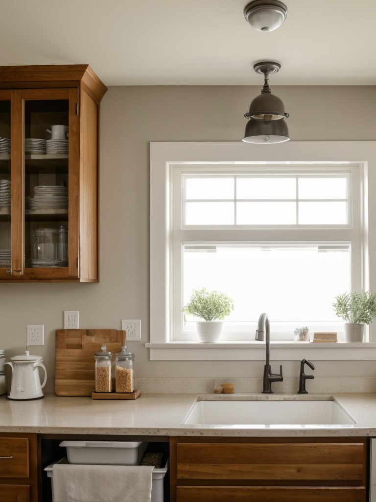 Create an organized and clutter-free kitchen by regularly purging unnecessary items.