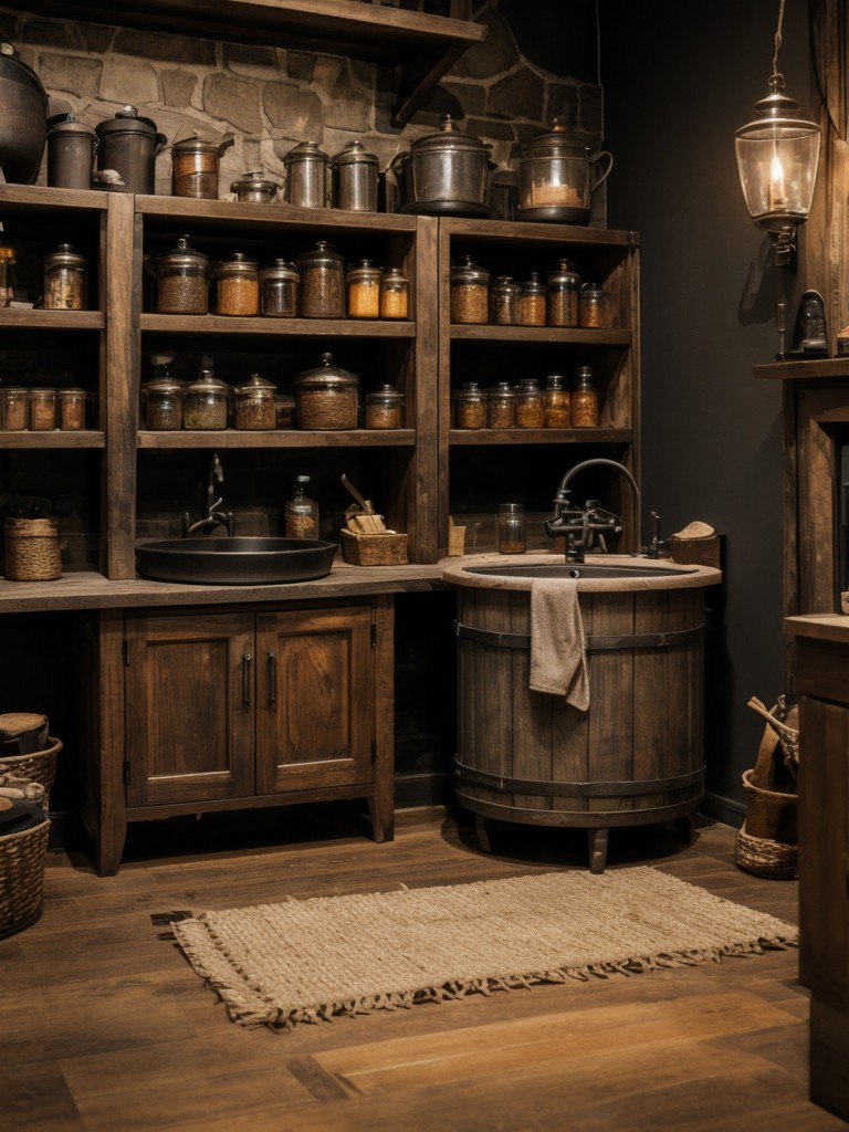 Transform your apartment into a witches' den with cauldrons, broomsticks, and mystical potion bottles.