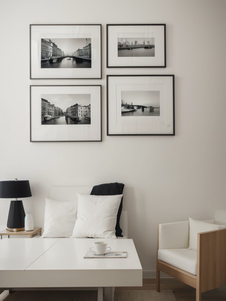 Enhance the visual appeal of your small apartment with IKEA's decorative wall art and framed prints.