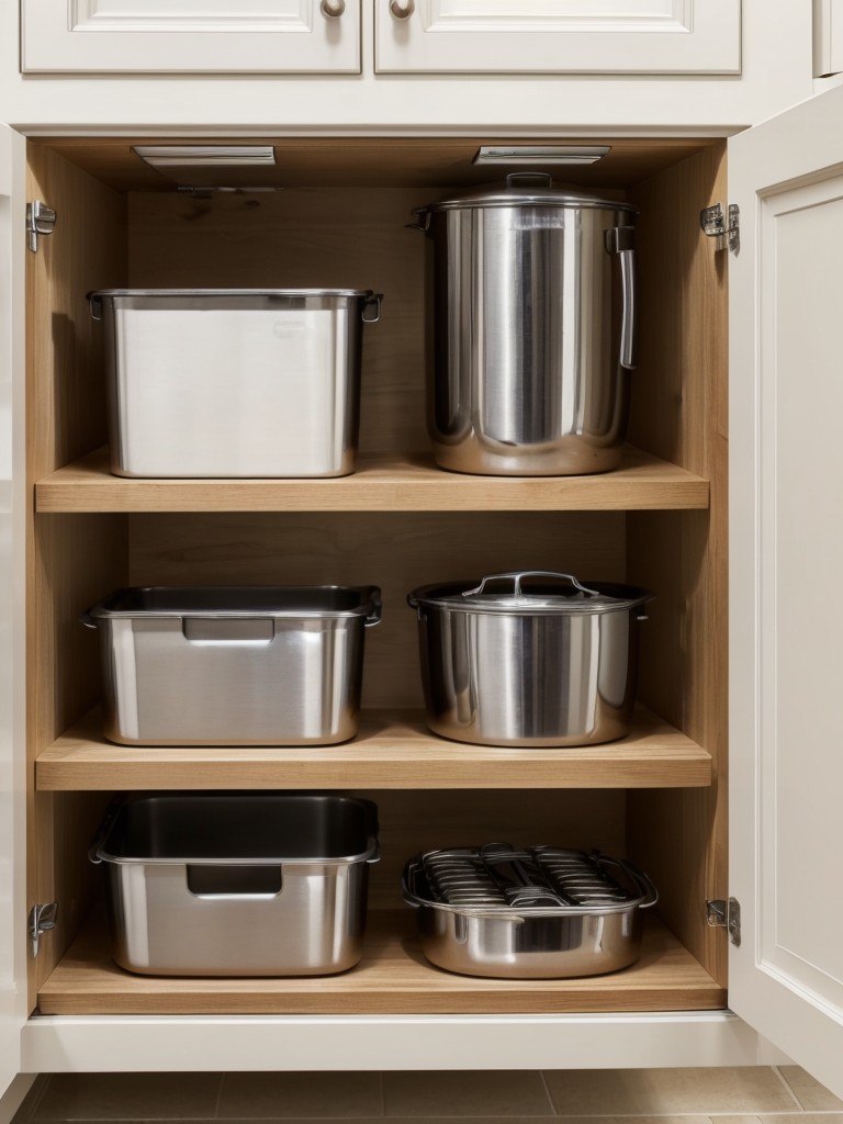 Utilize wall-mounted organizers for items like keys, mail, or even kitchen utensils.