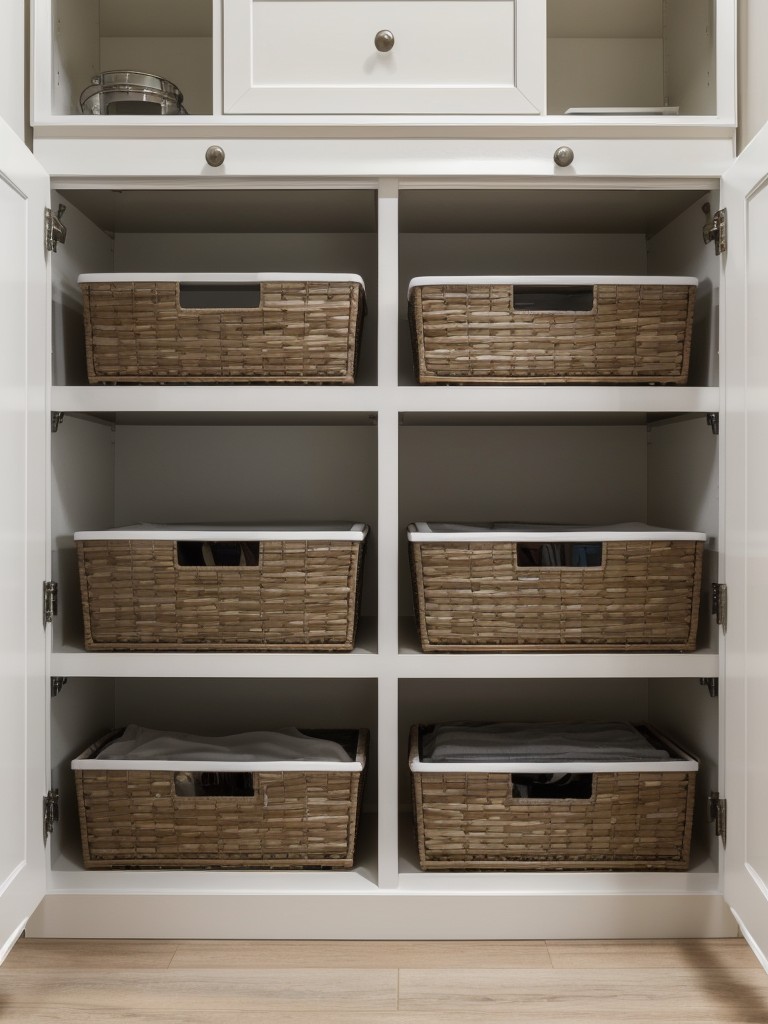 Implementing smart storage solutions that are affordable and maximize your space.