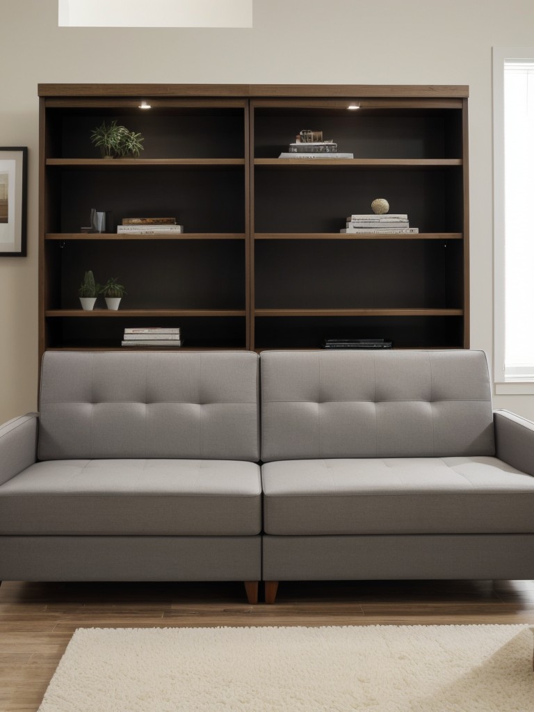 Optimize your space with multifunctional furniture pieces like convertible sofas, storage ottomans, and wall-mounted desks.