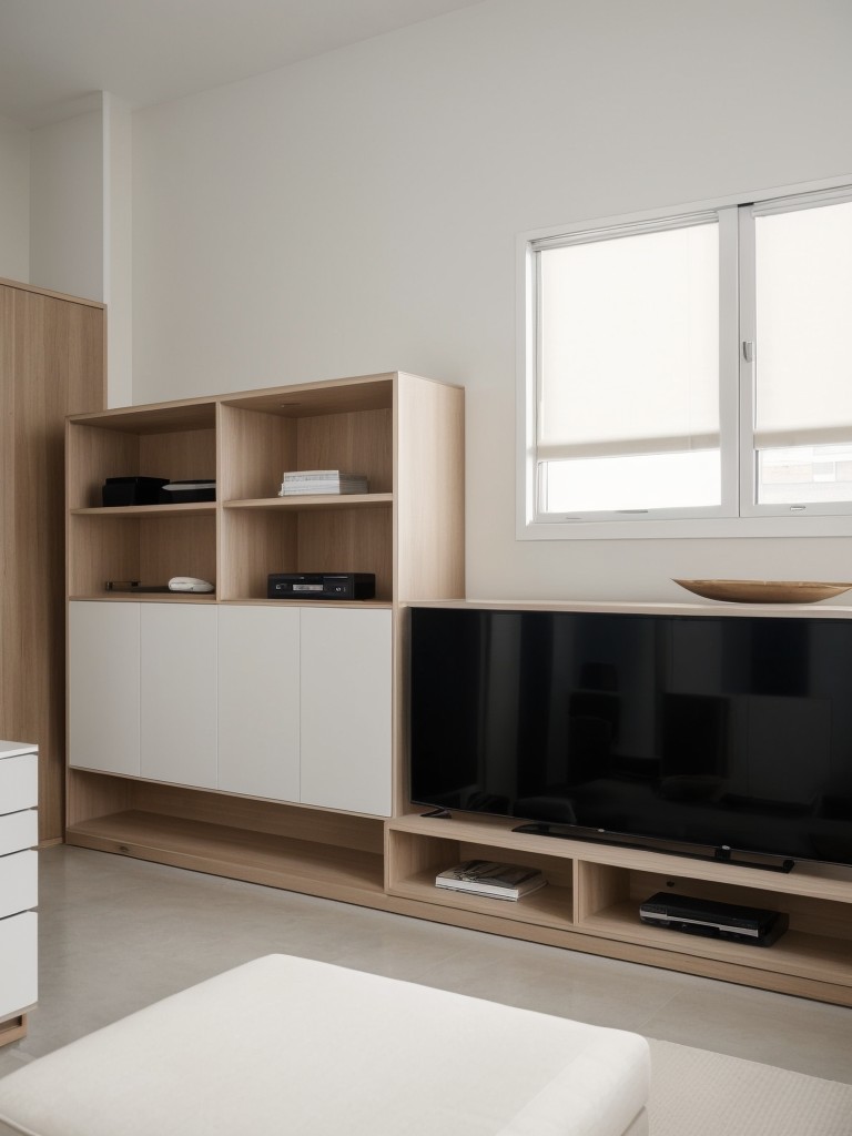 Transform your apartment with a minimalist design, incorporating neutral tones, sleek furniture, and hidden storage solutions.