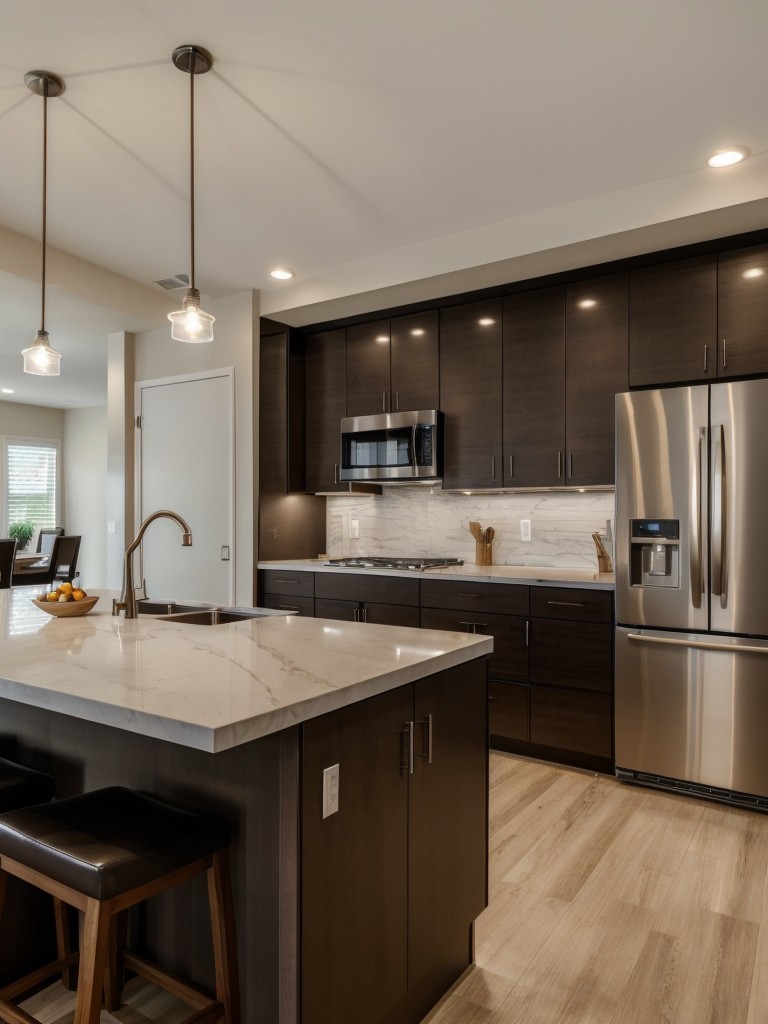 Consider an open-concept kitchen and living area to enhance flow and functionality.