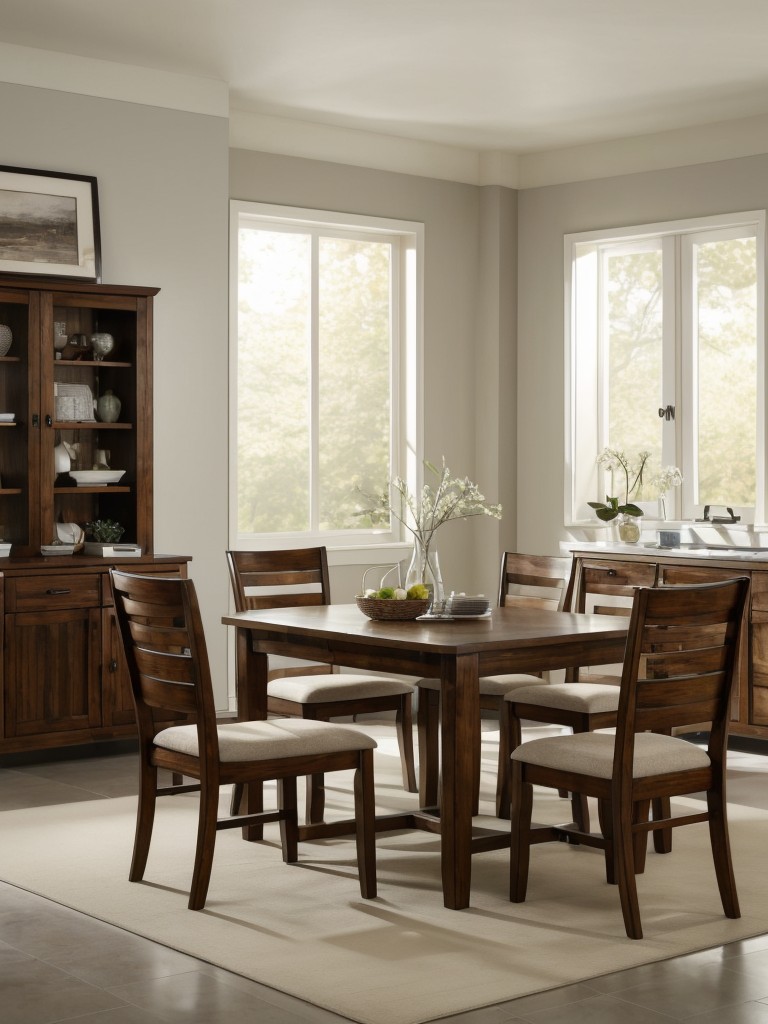 Emphasizing functionality and practicality by selecting durable furniture and products that will last for years.