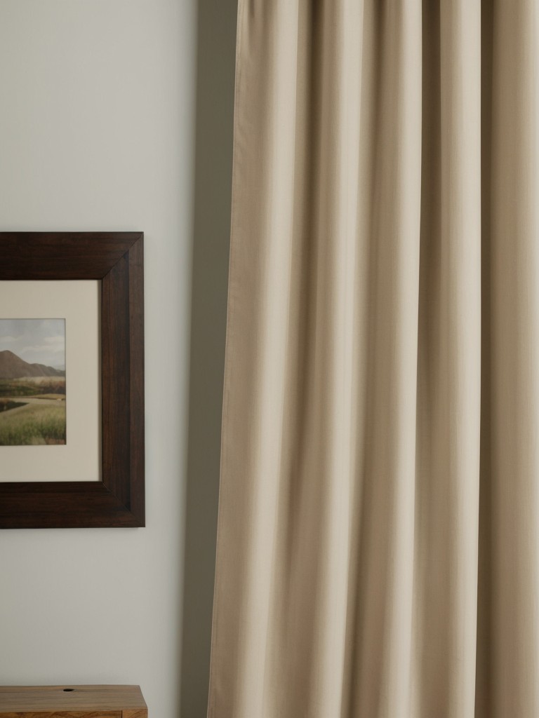 Consider eco-friendly curtains made from organic or recycled materials, contributing to a sustainable and environmentally conscious living space.