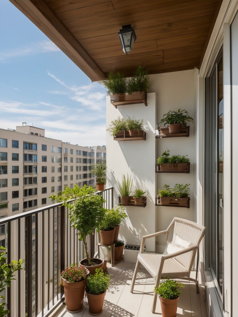 apartment balcony ideas vertical gardening
