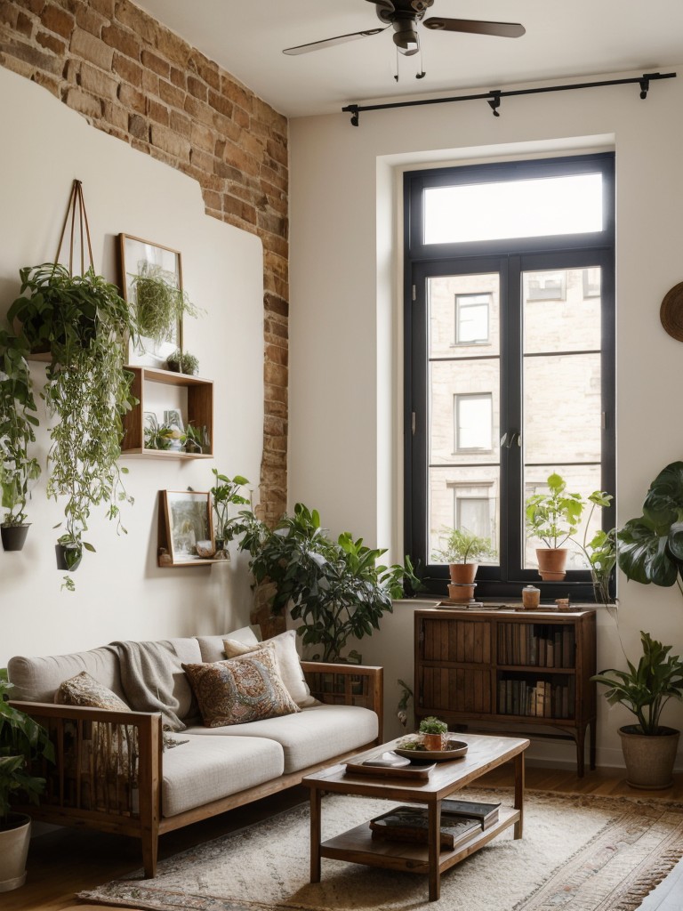 bohemian apartment decor ideas natural textures