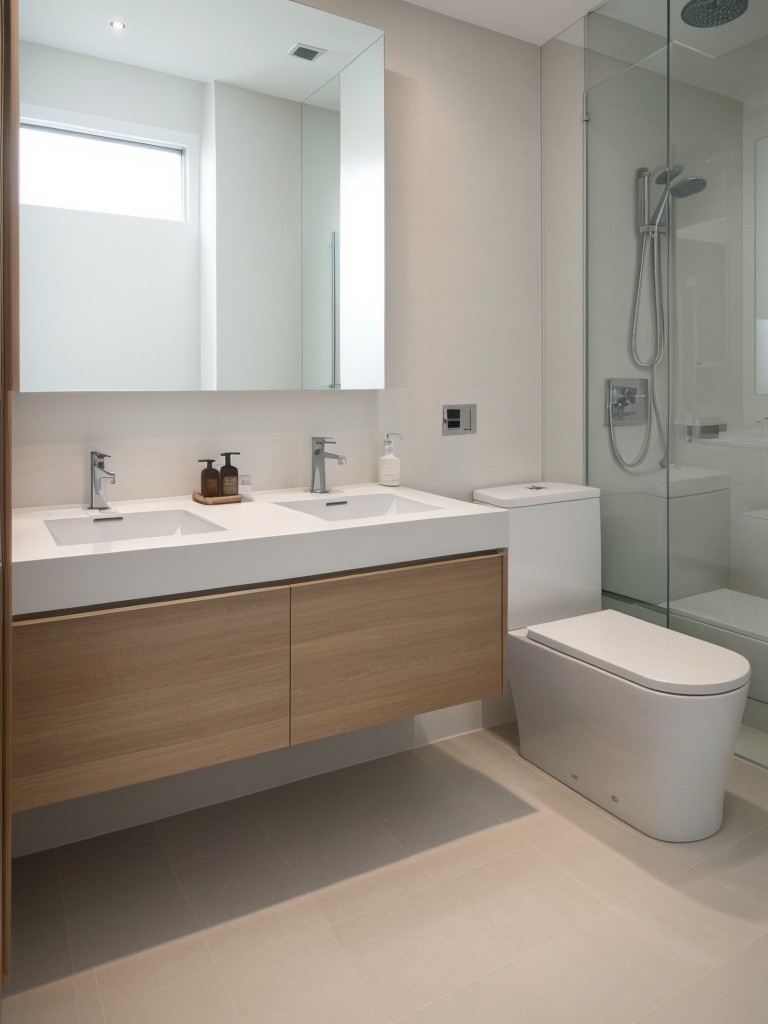 apartment bathroom ideas with minimalist design