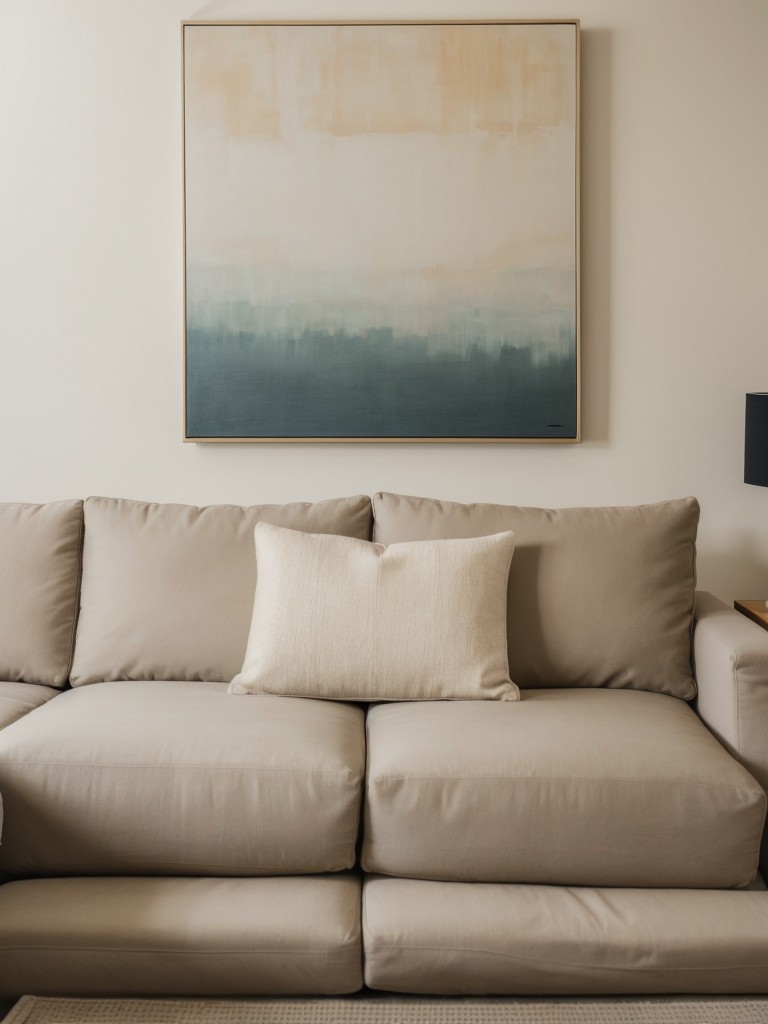 Utilizing a neutral color scheme with pops of color through textured cushions or wall art.