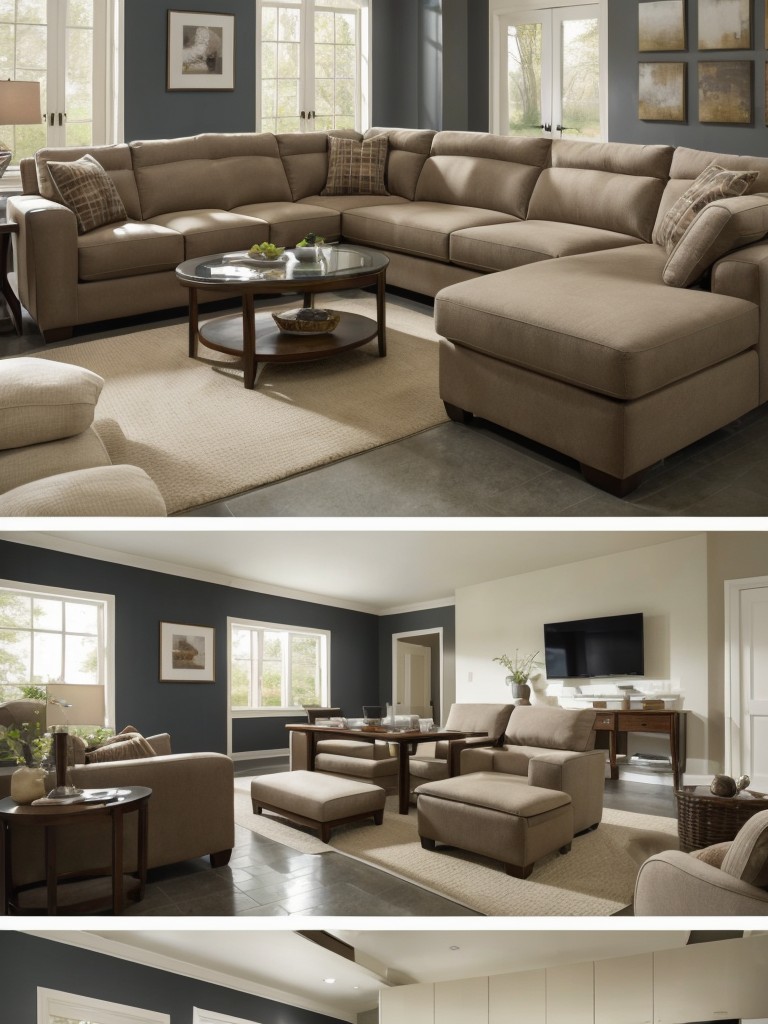 Choose furniture that is proportionate to the size of the space to prevent overcrowding and ensure proper flow.