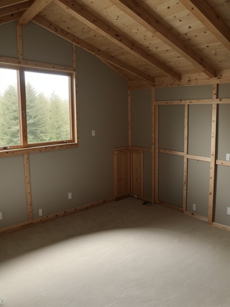 Install proper insulation and soundproofing materials to minimize noise and create a peaceful living environment.