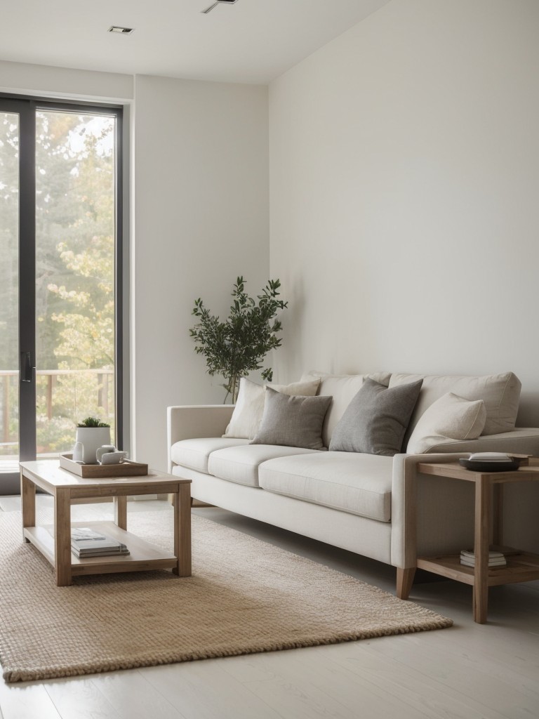 Choose a minimalist and clutter-free approach to decoration to create a serene and open atmosphere.