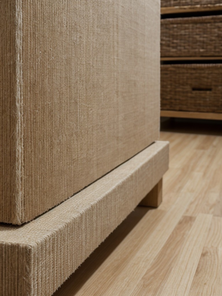 Creating a designated scratching area with durable and cat-friendly surfaces, such as sisal or corrugated cardboard.