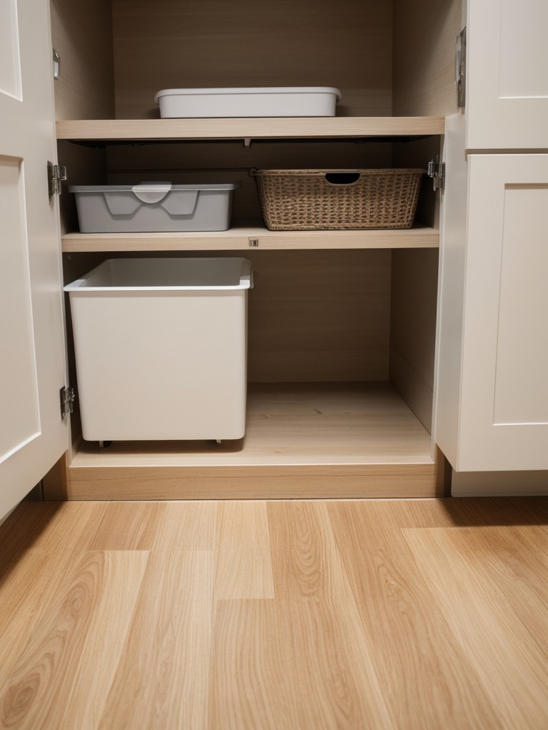 Customizable litter box solutions, including modular designs or built-in options, to adapt to your apartment's specific layout and dimensions.