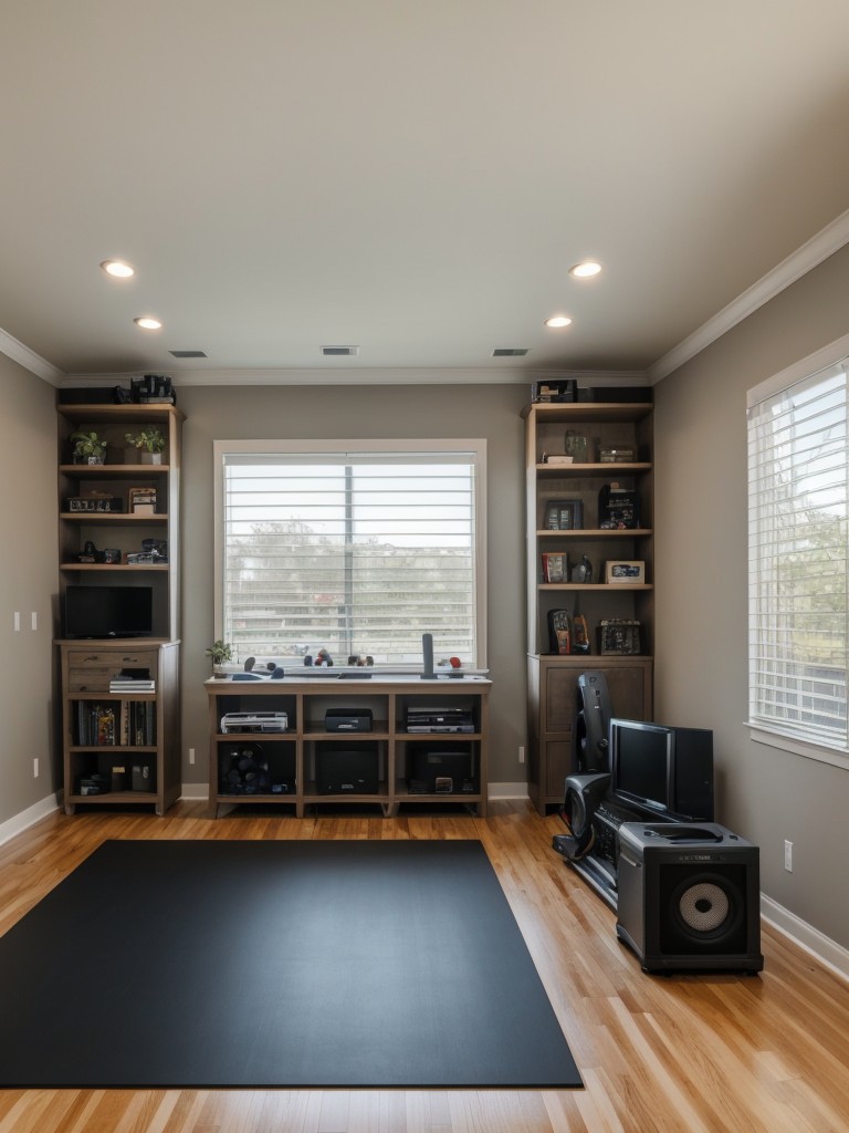 Creating a designated area for hobbies and interests, whether it's a music corner, a mini home gym, or a gaming setup.