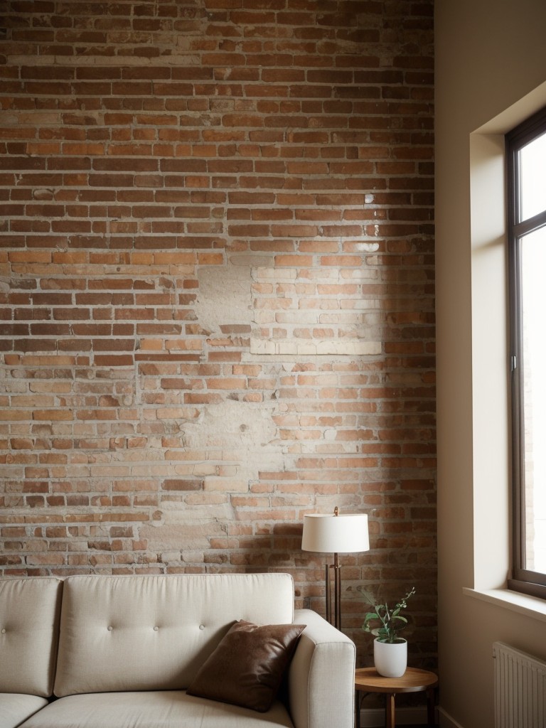 Consider accent walls with interesting textures, such as exposed brick or textured wallpaper, to add visual interest and depth to a contemporary living room.