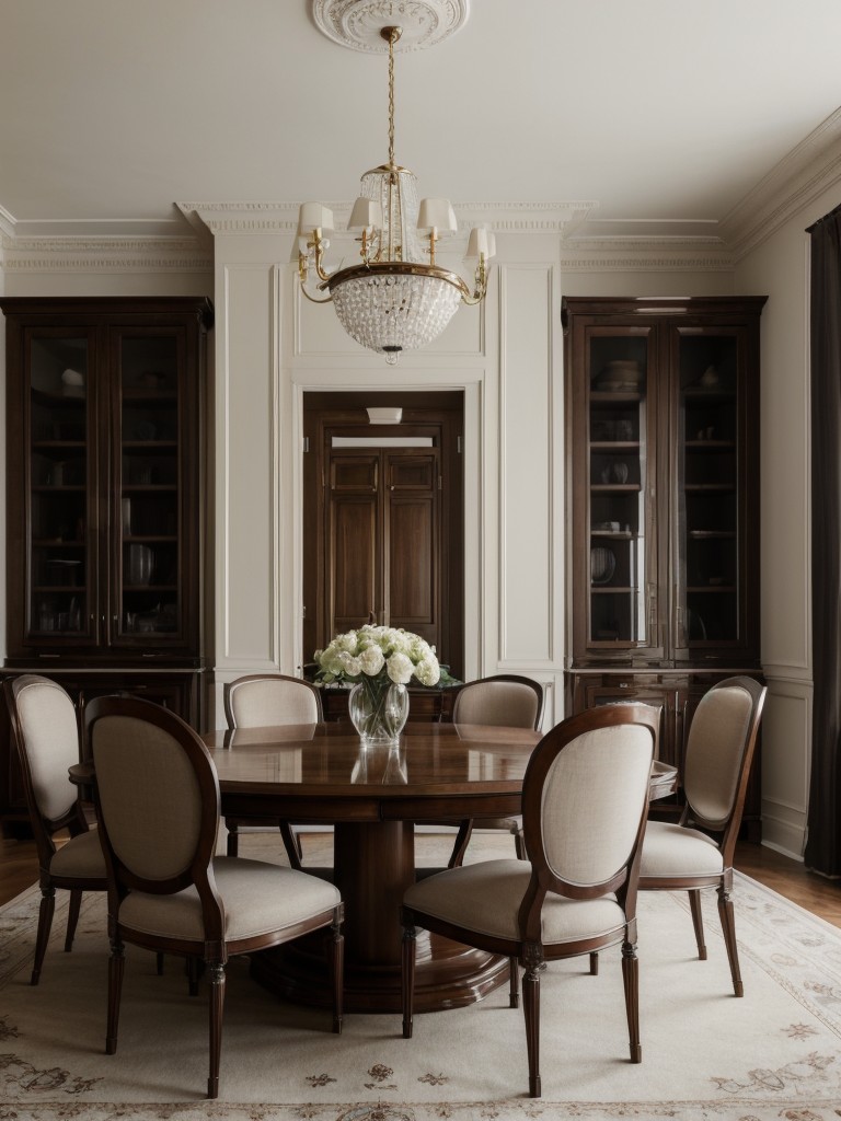 Sophisticated gentleman's apartment design incorporating classic elements, rich textures, and timeless furniture for a refined and elegant space.