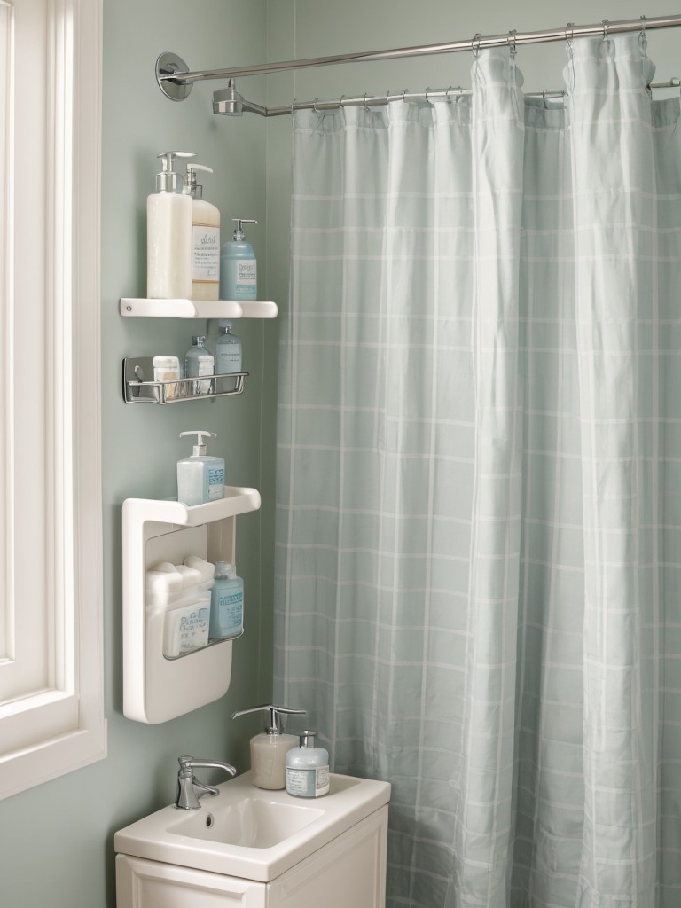 Add pops of cuteness to your bathroom with adorable shower curtains, soap dispensers, and toothbrush holders to create a delightful and charming space.