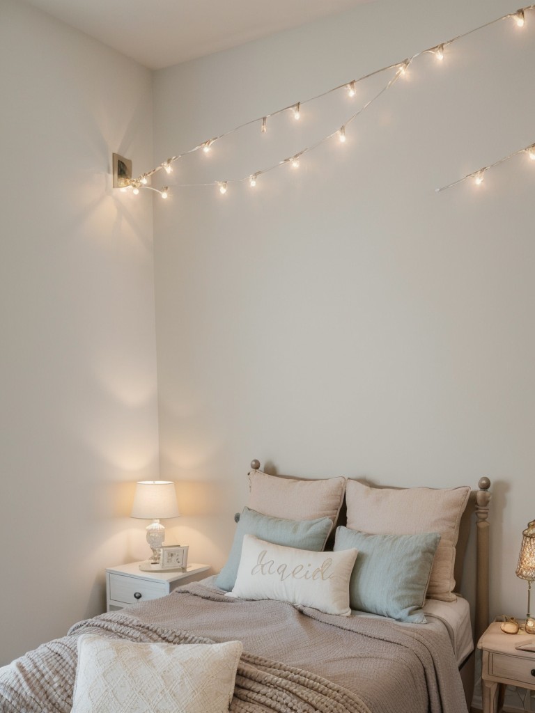 Incorporate cute and whimsical décor elements like fairy lights, decorative cushions, and wall decals to add a touch of personality to your space.