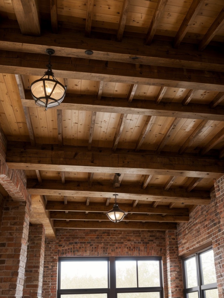 Consider adding unique architectural elements, such as exposed brick walls or decorative ceiling beams, to add character to the space.