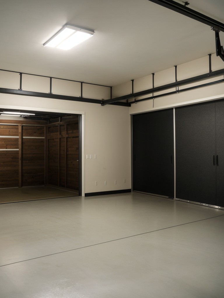 Incorporate soundproofing materials or techniques to minimize noise disturbance between the garage apartment and main residence, if applicable.