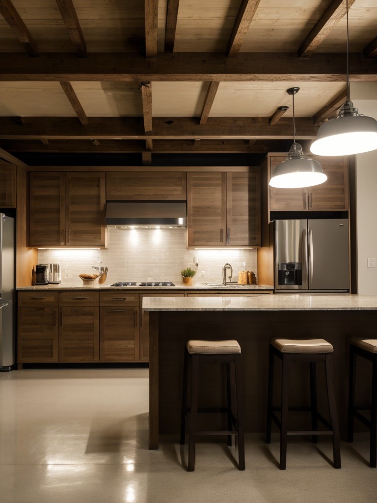 Incorporate ample lighting options, including task lighting and ambient lighting, to create a warm and inviting atmosphere in the converted garage apartment.