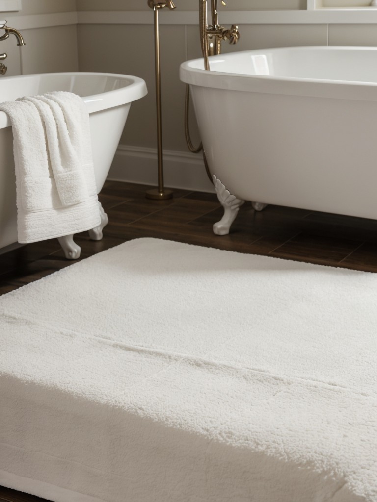 A cozy throw blanket or a set of luxurious bath towels.