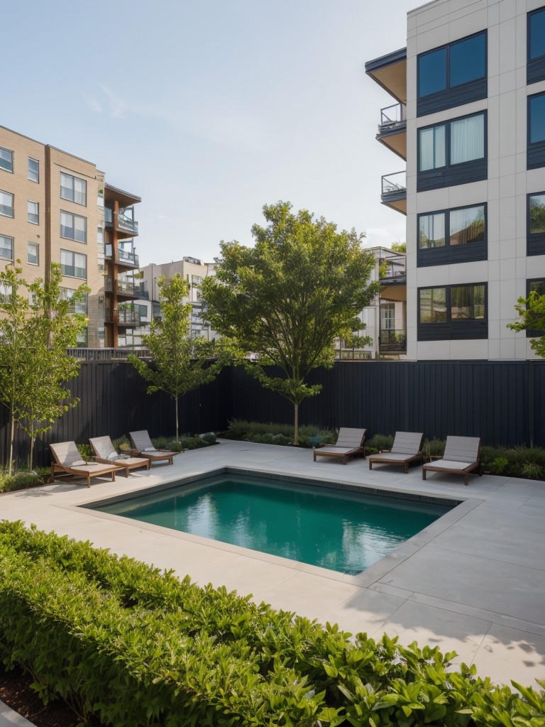 Incorporating green spaces and rooftop gardens into the apartment complex to attract nature lovers.