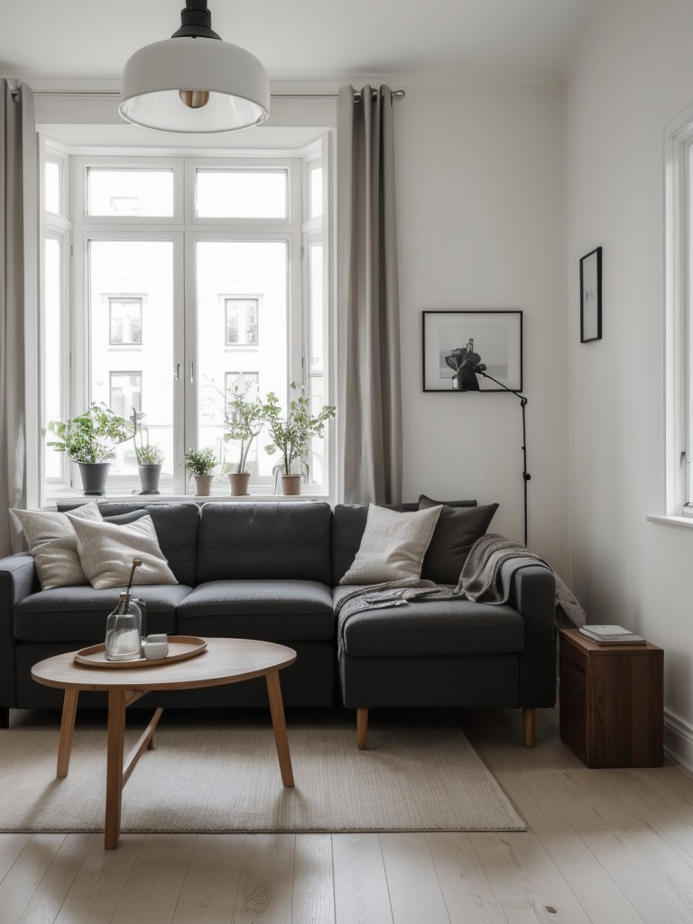 Scandinavian apartment decor inspiration