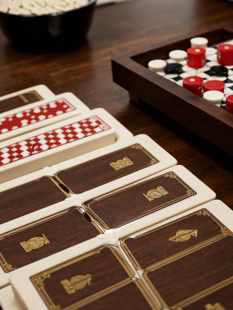 A classic board game or deck of cards for entertaining friends and family.