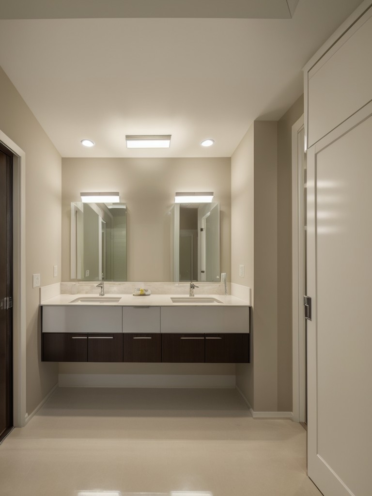 Incorporating energy-efficient lighting fixtures, such as LED recessed lights, to save on energy consumption and reduce utility bills.