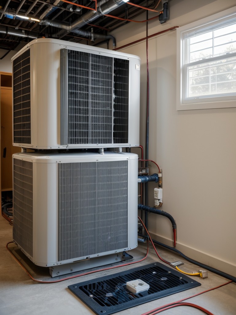 Installing HVAC systems that efficiently heat and cool the space, ensuring year-round comfort for the tenants.