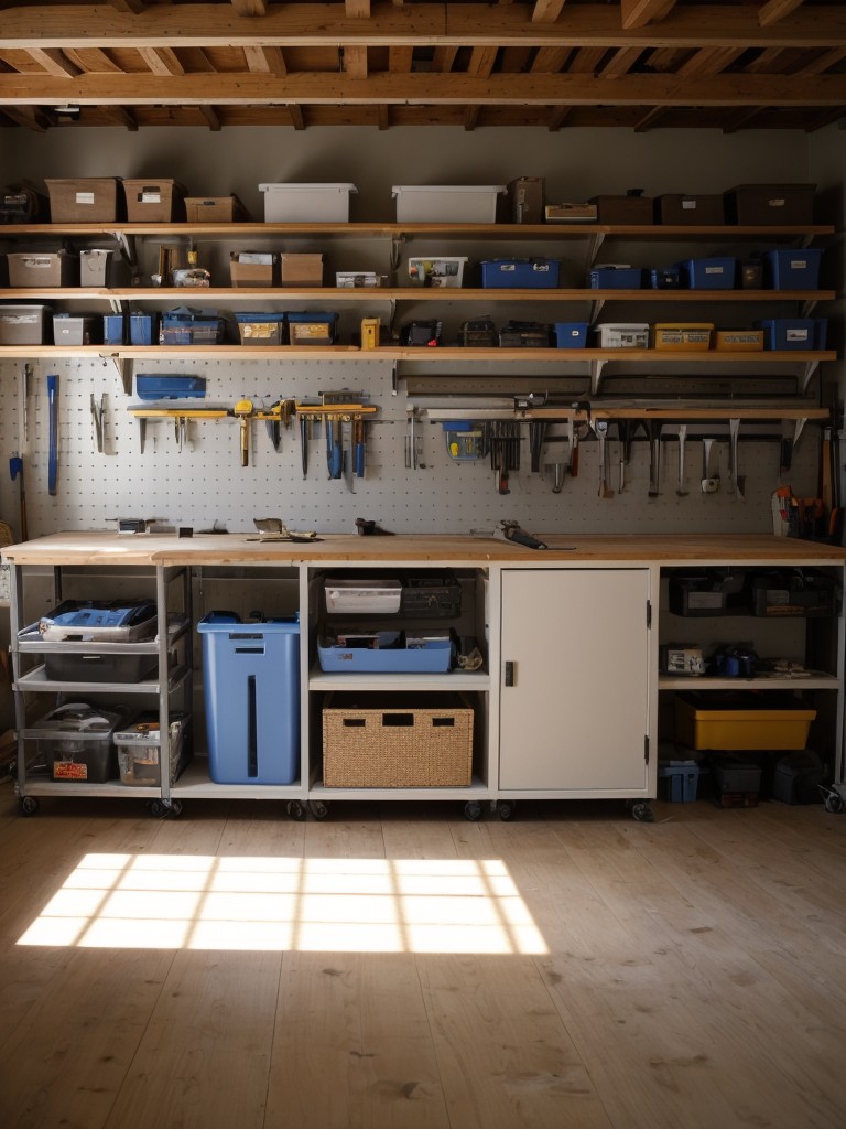 Create a hobby or DIY workshop in the spare room, with dedicated storage for tools and materials, along with a workbench and proper lighting.