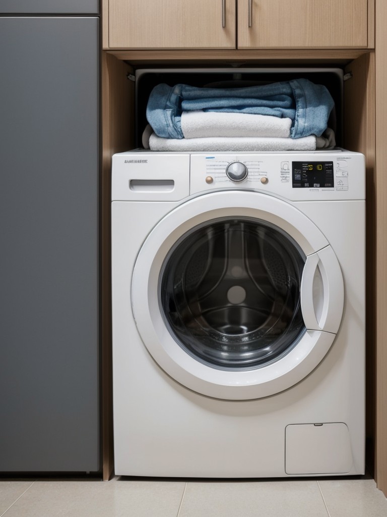 Invest in a compact washer-dryer combo unit to eliminate the need for external drying space.