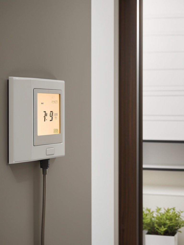 Incorporate smart home technology, such as voice-controlled lighting or a programmable thermostat, for added convenience and energy efficiency.