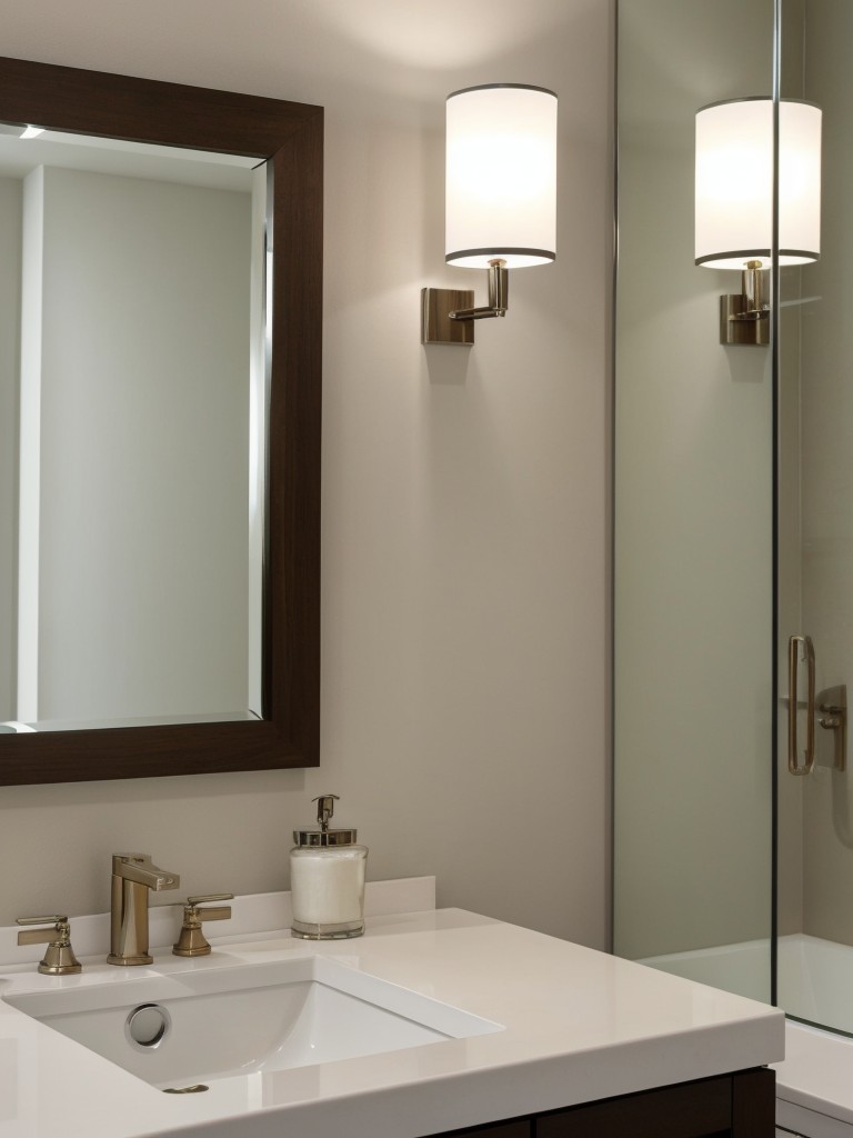 Incorporate functional and decorative mirrors strategically to reflect light and create a more open feel.