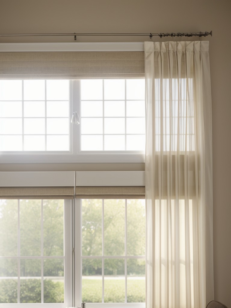 Experiment with different window treatments, such as roman blinds or sheer curtains, to enhance the natural light and privacy in the L-shaped design.