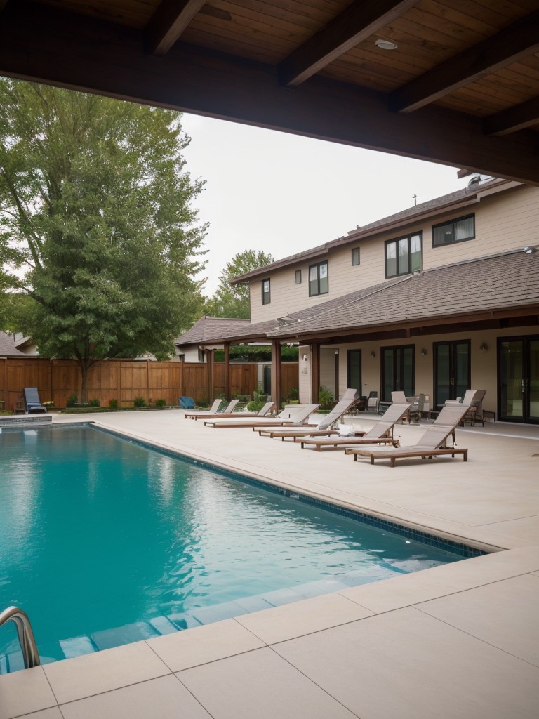 Consider installing a swimming pool or a small water park as a recreational area to enhance the lifestyle and overall appeal of the apartment building.
