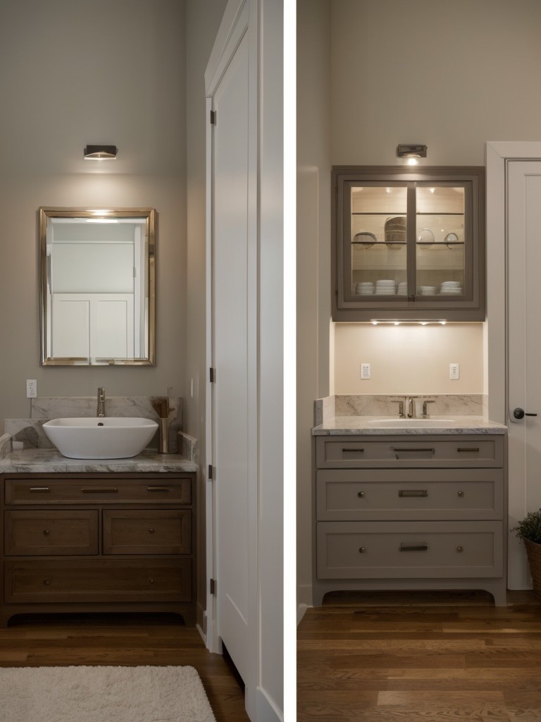 Incorporate dimmer switches to adjust the lighting intensity and create different moods.