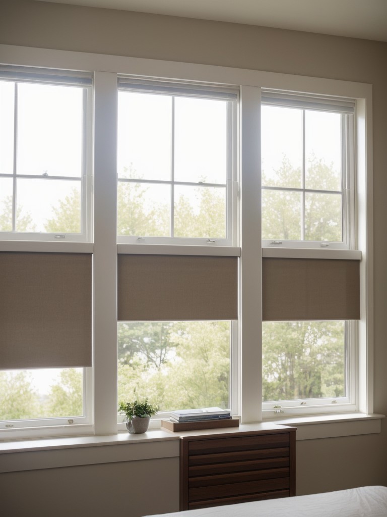 Make use of natural light by maximizing window exposure and keeping window treatments minimal.