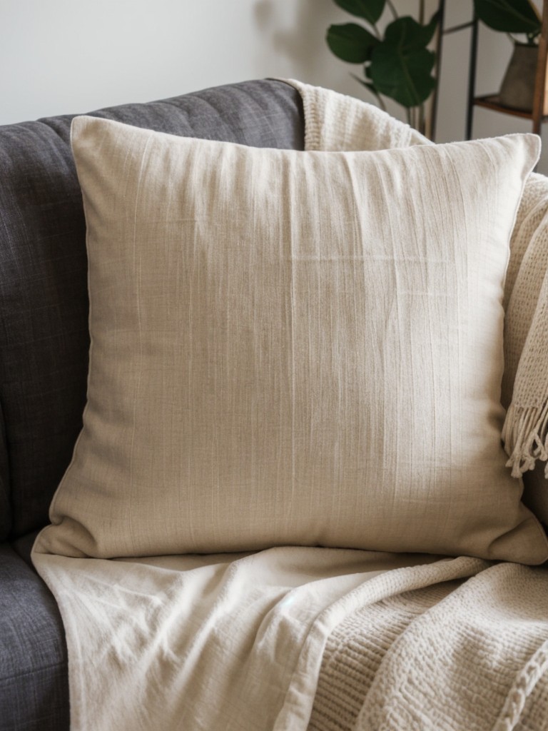 Don't forget to include plenty of throw pillows and cozy blankets for added comfort and style.