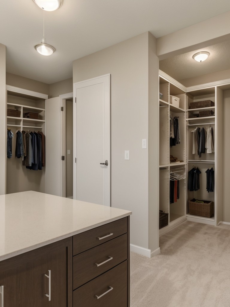 Emphasize the spaciousness of the luxury apartments by promoting open floor plans, high ceilings, and generous closet and storage space.