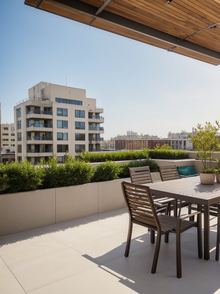 Emphasis on outdoor living spaces with balconies, terraces, and rooftop gardens, allowing residents to enjoy fresh air and beautiful views.