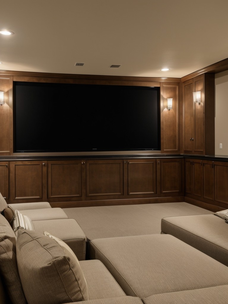 Consider creating a dedicated area for a home office or a private theater room to cater to modern lifestyle needs.