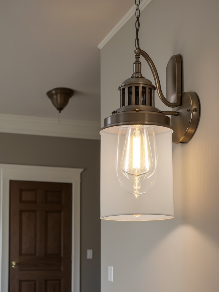 Enhance the ambiance with a sophisticated lighting plan, including recessed lighting, dimmers, and decorative lamps.