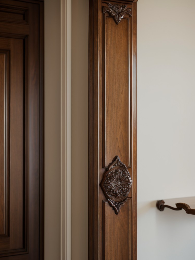 Pay attention to the details with luxurious touches like decorative moldings, custom millwork, and high-end hardware.